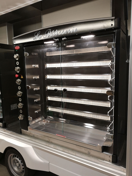 Remorque de rôtisseur