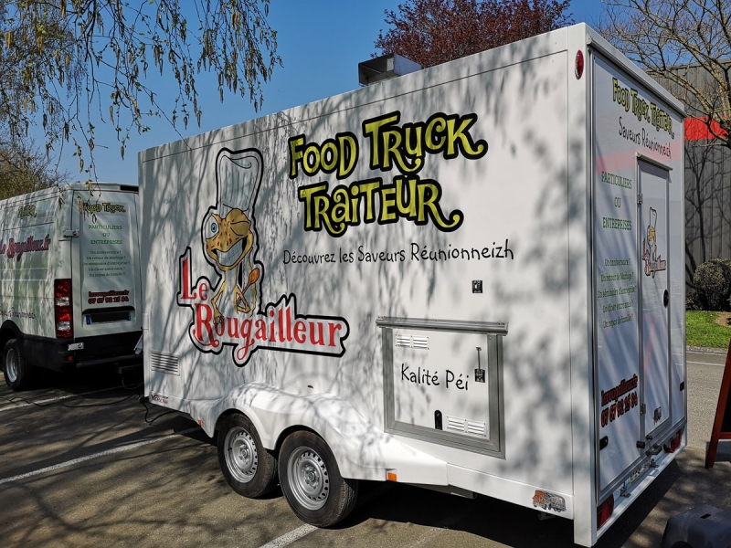 Food trailer traiteur