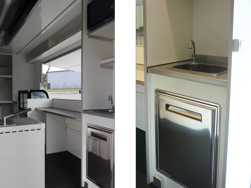 Food trailer traiteur