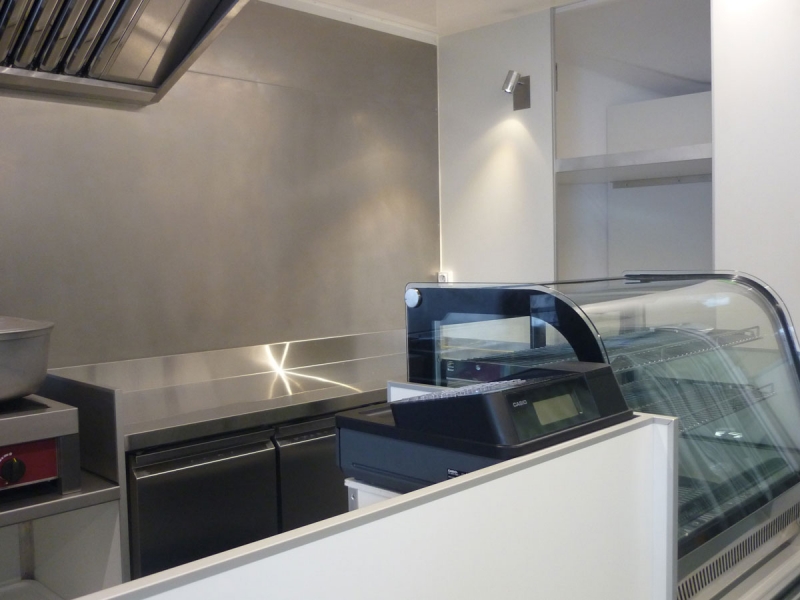 Food trailer traiteur