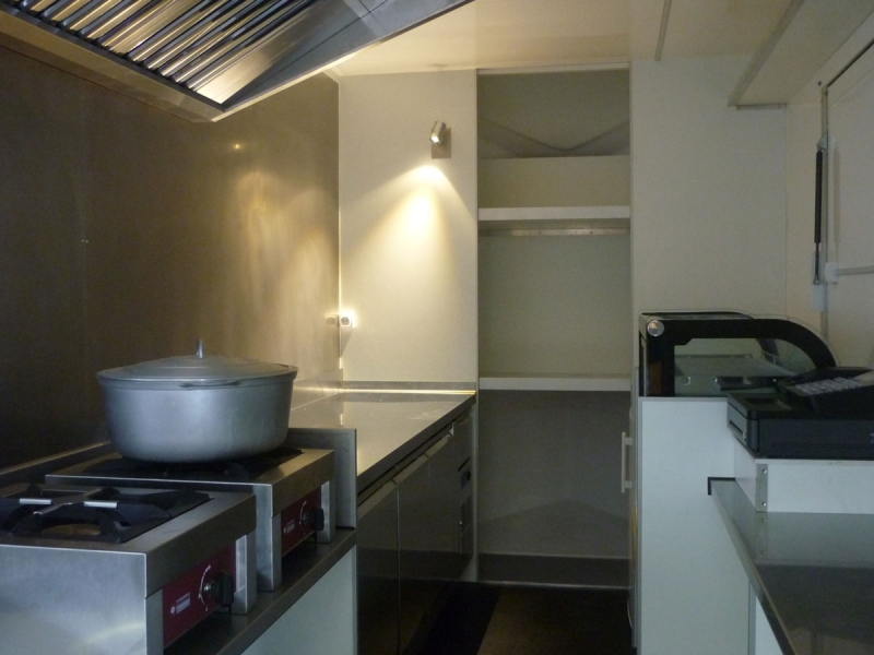 Food trailer traiteur