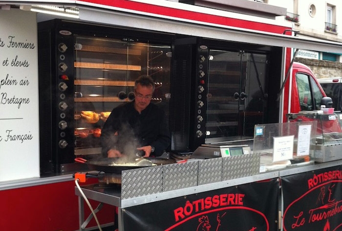 Camion rôtisserie 