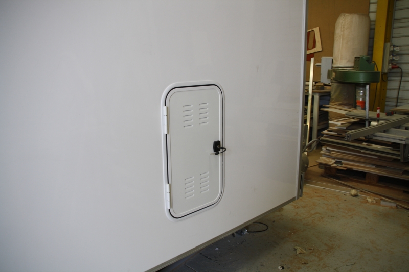 Kiosque de plage sur remorque