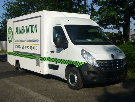 Fabrication de camion épicerie